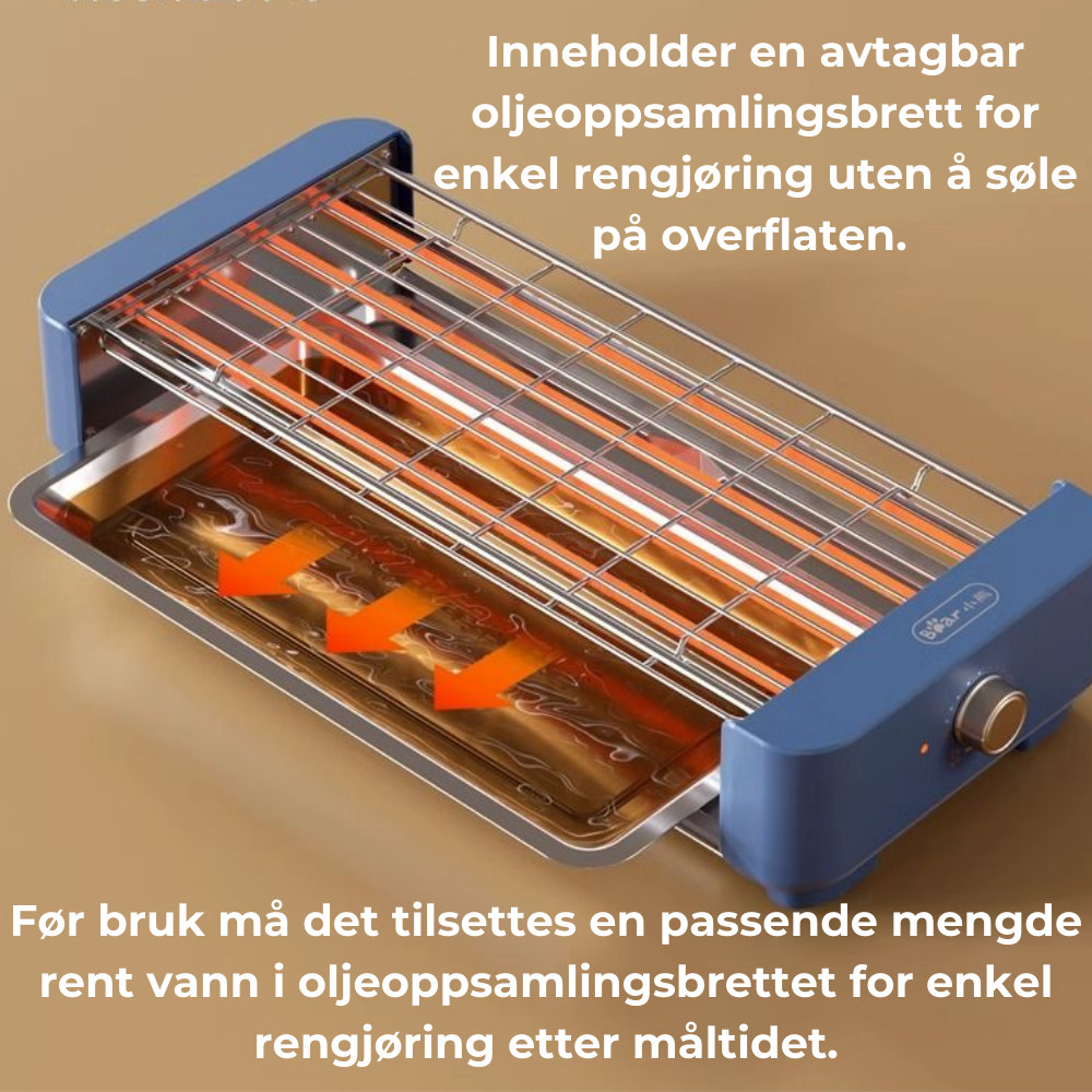 elektrisk grill, elektrisk bordgrill