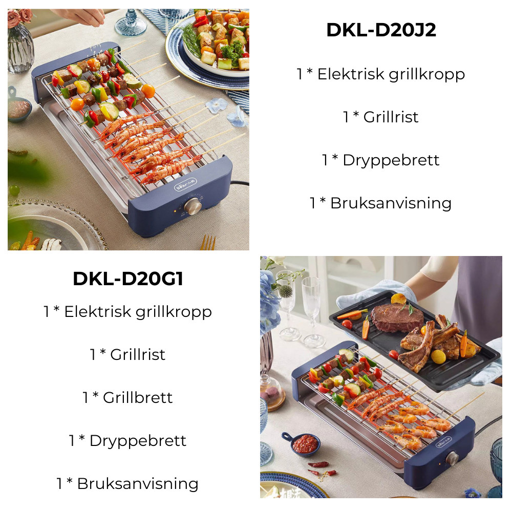 elektrisk grill, elektrisk bordgrill
